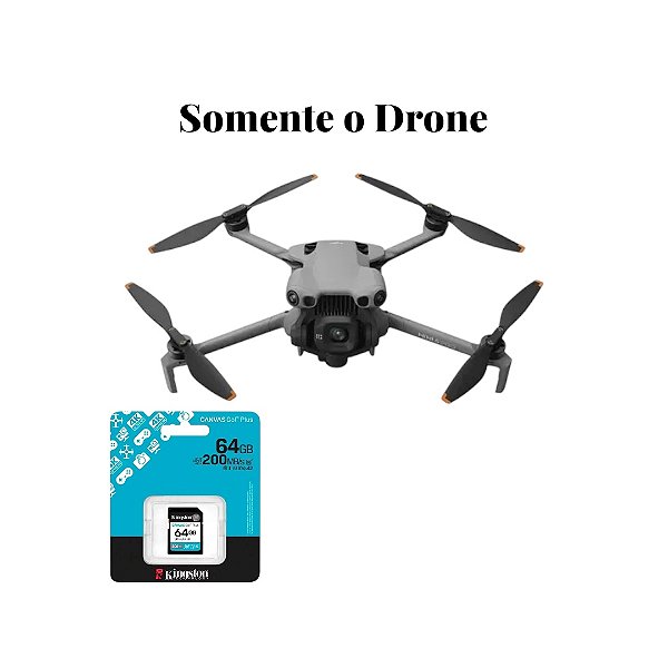 Drone DJI Mini 5 Pro Standard sem Controle e Bateria