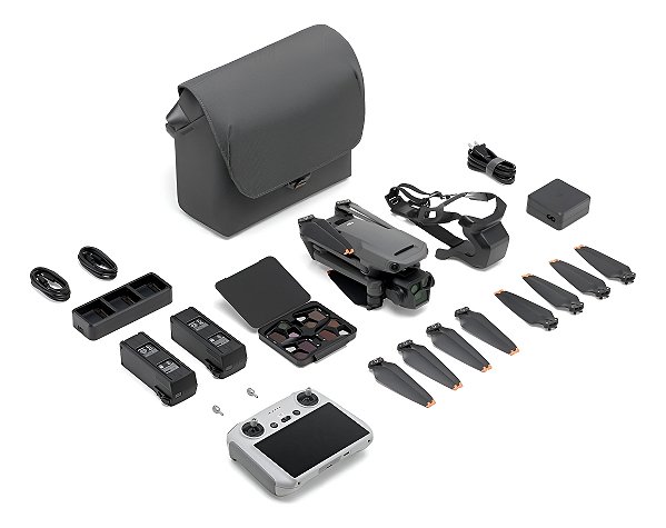 Drone Dji Mavic 3 Pro Fly Fly More Combo - Seminovo Garantia Cinza