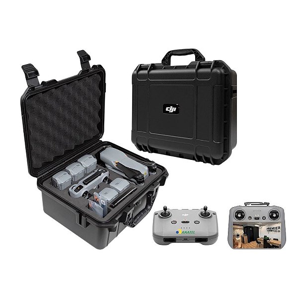 Maleta Estanque Dji Air 3 / Air 3s Case Rigido A Prova Dagua Preto