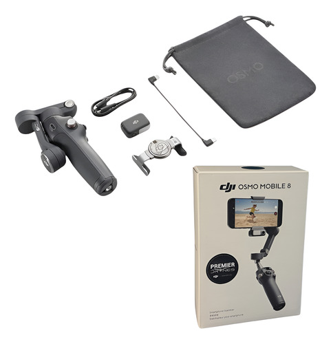 Dji Osmo Mobile 8 Estabilizador Para Celulares - Dji139 Cinza