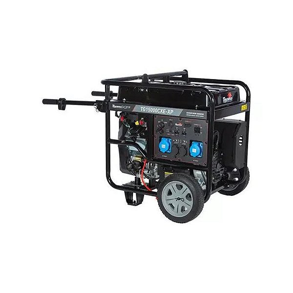 Gerador Toyama TG15000CXE-XP 13,5 kVA Monofásico 115V/230V a Gasolina | Ideal para DJI Agras T25P/T70P