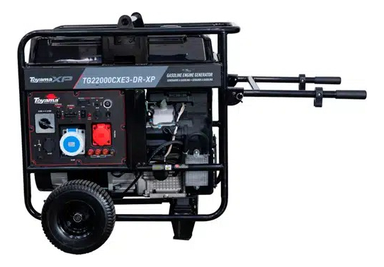 Gerador Toyama TG22000CXE3-DR-XP 22 kVA | Trifásico 380V + Monofásico 220V | Partida Elétrica | Ideal para T70P/T100