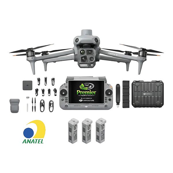 Drone DJI Matrice 4T (Thermal) com 3 baterias - Inteligência e Precisão