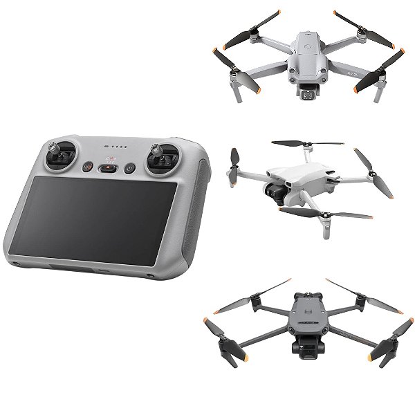 Controle DJI RC p/ Mini 3, Air 2S e Mavic 3 – Sem Caixa