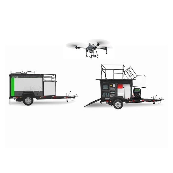 SPAD 75 Com drone T25P - Kit Completo com Gerador / Misturador / 3 Baterias e 1 Carregador