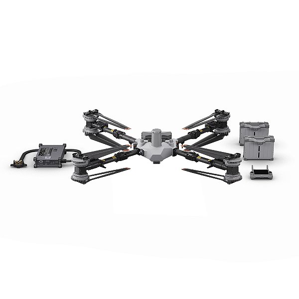 Drone DJI FlyCart 100 com (2 Baterias, Carregador e Controle Plus 2 DJI Delivery)