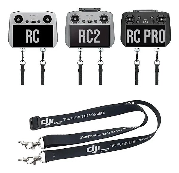 Correia De Pescoço Controle Rc 2 Drone Dji Air 3 Mini 4 Pro 2 Correia De Pescoço Controle Rc 2 Drone Dji Air 3 Mini 4 Pro Correia De Pescoço Controle Rc 2 Drone Dji Air 3 Mini 4 Pro Conferir mais produtos da marca DJI Novo