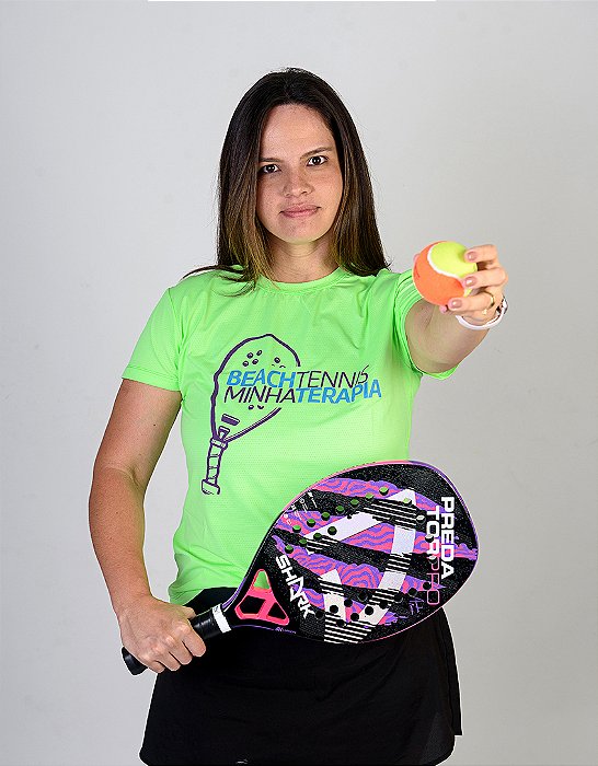 Camisa Baby Look Beachtennis Minha Terapia