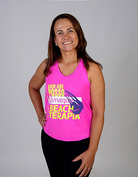 Camisa Regata Feminina Hoje não posso