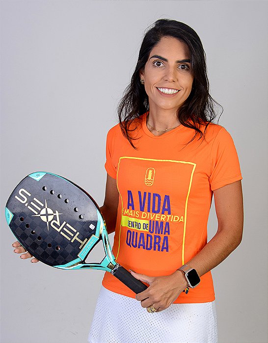 Camisa  Baby Look Manga Curta A Vida É Mais Divertida