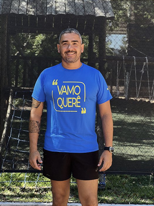 Camisa Manga Curta VAMO QUERÊ