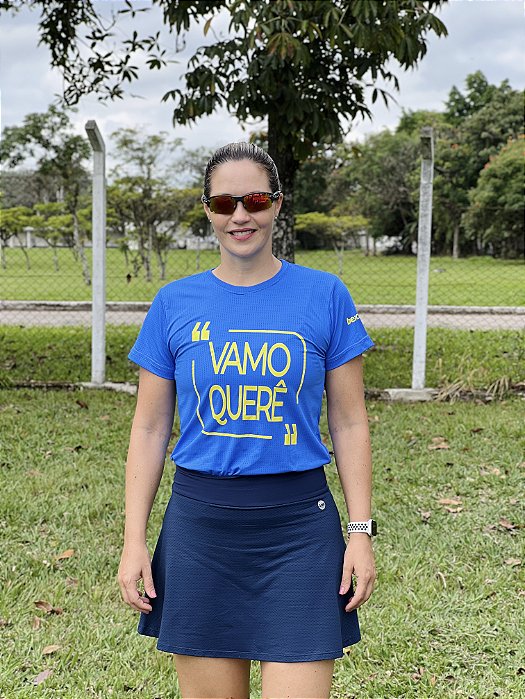 CAMISA MANGA CURTA VAMO QUERE BABY LOOK