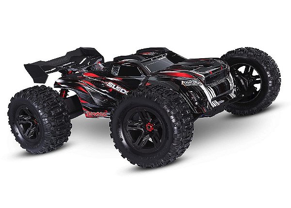 TRAXXAS SLEDGE 1/8 4WD BELTED 95096-4-RED