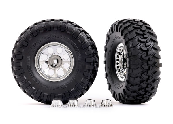 RODAS E PNEUS 2.2" CLASSIC CHRM (2) 8184