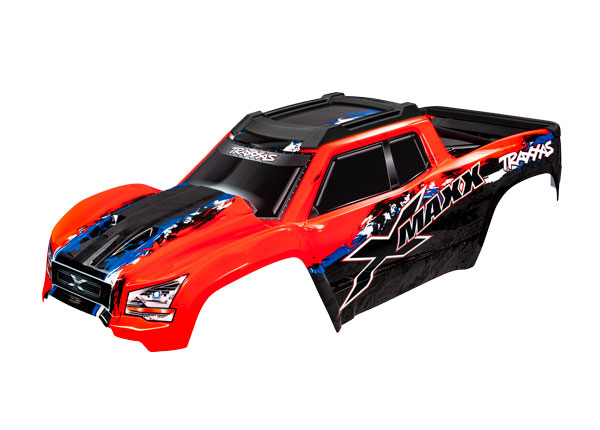 BOLHA TRAXXAS X-MAXX (PINTADA COM ADESIVOS)
