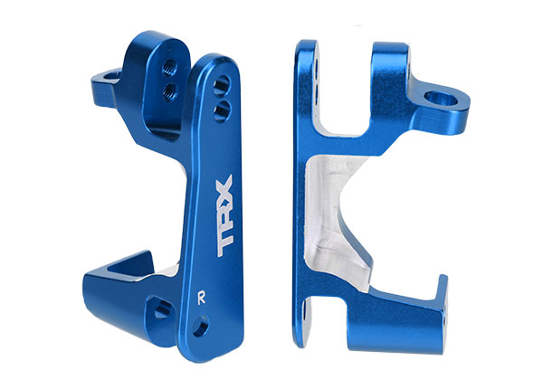 TRAXXAS CASTER BLOCK BLUE ALUMINUM 4X4 - 6832X
