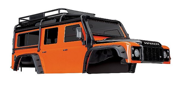 BOLHA TRAXXAS TRX-4 LAND ROVER DEFENDER TRANSPARENTE - 8011P