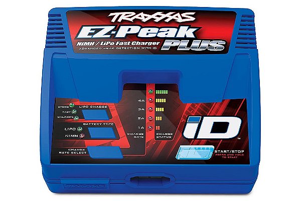 CARREGADOR EZ PEAK PLUS 4-AMP NIMH / LIPO ID