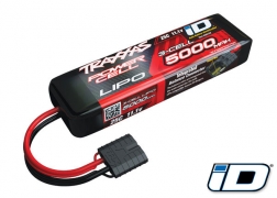 BATERIA LIPO 3S 5000MAH 11.1V 25C COM CERTIFICAÇÃO TRAXXAS iD