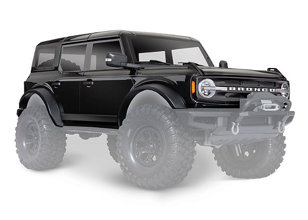 BOLHA TRAXXAS TRX-4 1/10 FORD BRONCO 2021 (PRETO BRILHOSO)