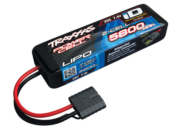 BATERIA LIPO TRAXXAS 2S 7,4V 5800MAH - 2843X