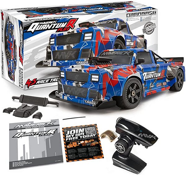 HPI 1/8 RC MAVERICK BRUSHLESS QuantumR Flux AWD Street Truck -RTR