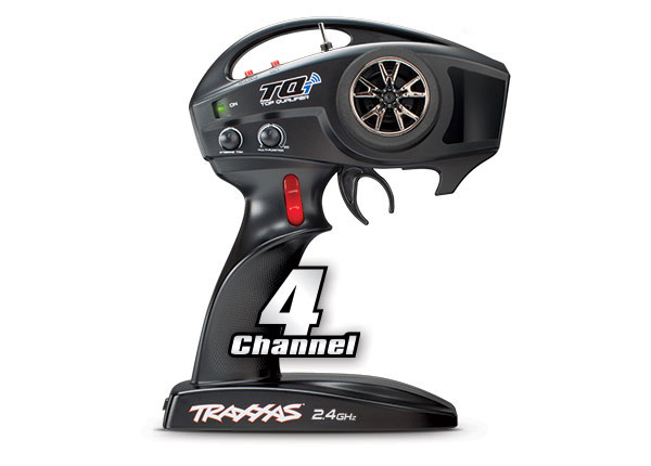 RADIO TRANSMISSOR TQI 2,4 GHZ DE 4 CANAIS TRAXXAS 6530X