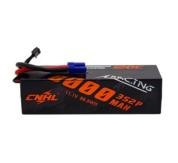 BATERIA LIPO CNHL RACING SERIES 8000MAH 11.1V 3S 120C-EC5