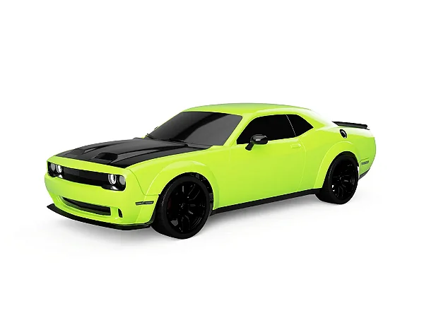 1/5 Scale Dodge Challenger - YLW - Motor a gasolina - Zenoah 32cc