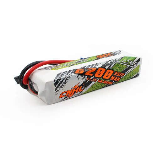 BATERIA LIPO CNHL RACING SERIES 6200MAH 11.1V 3S 90C-EC5
