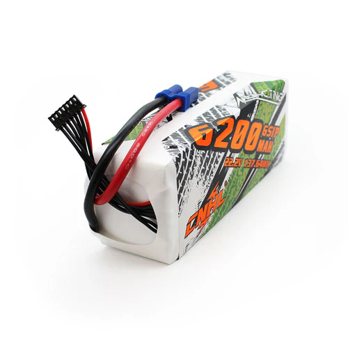 BATERIA LIPO CNHL RACING SERIES 6200MAH 22.2V 6S 90C-EC5