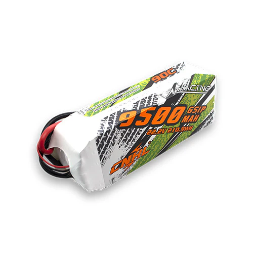 BATERIA LIPO CNHL RACING SERIES 9500MAH 22.2V 6S 90C-EC5