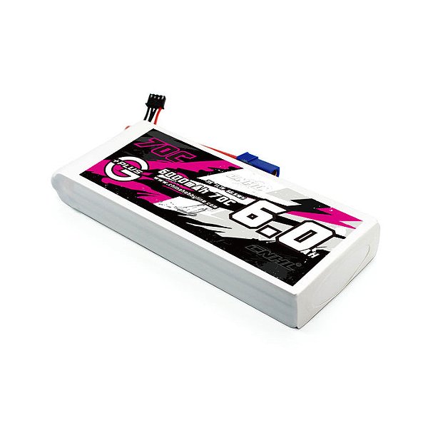 Kit 2 Baterias Lipo CNHL G+Plus 6000mAh 11.1V 3S 70C conector EC5