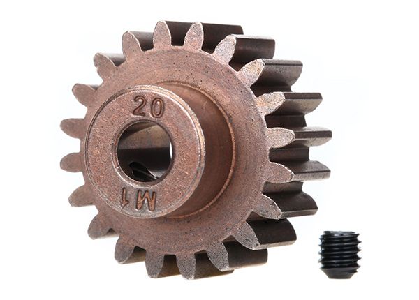 TRAXXAS 20-Tooth Pinion Gear (1.0 Mod) 5 mm Bore