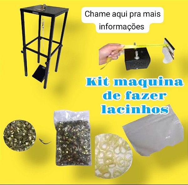 Kit Máquina de Fabricar Lacinhos Pet – Monte Sua Mini Fábrica em Casa!