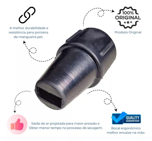 Bico soprador pet para Magueira 38/32mm