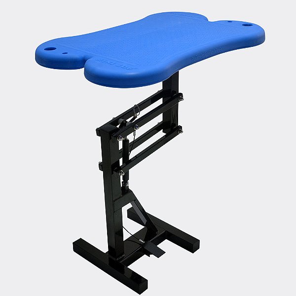 Mesa de Tosa Pneumática MiniJob – Regulagem com Pedal e Girafa Inox