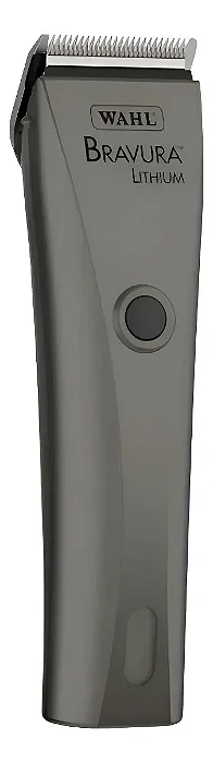 Máquina De Tosa Bravura Lithium Gunmetal Cordless Wahl Cinza-escuro