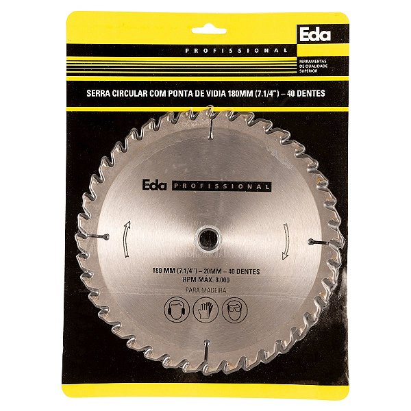 SERRA CIRCULAR 7.1/4" X 40D FURO 20MM