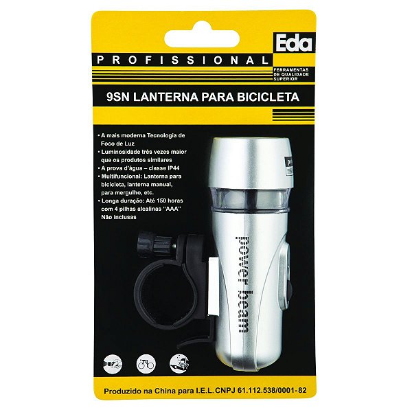 Lanterna dianteira para bicicleta