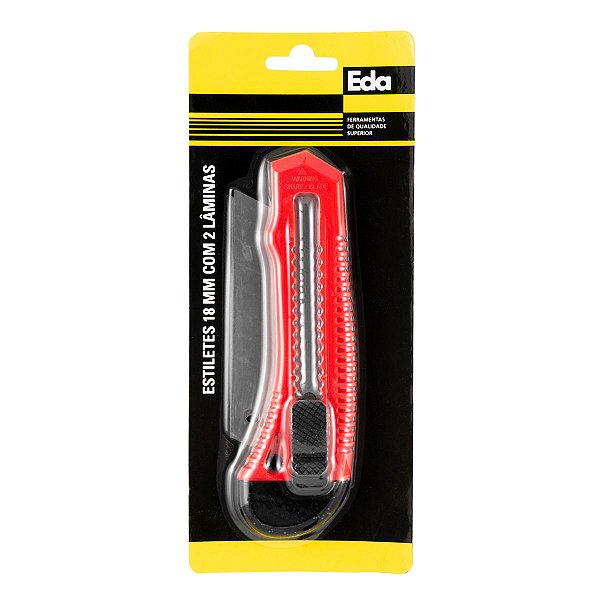 ESTILETE LARGO 18MM C/ 2 LAMINAS