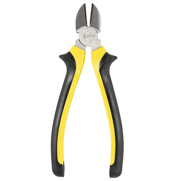 Alicate de Corte Diagonal 7.1/2" Cabo Emborrachado Amarelo e Preto