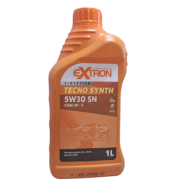Óleo Automotivo Sae 5w30 Api Sn Extron Tecno Synth 24/1