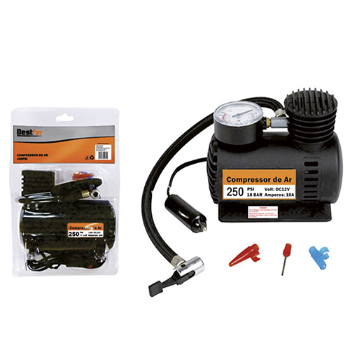 Mini Compressor de ar 12V