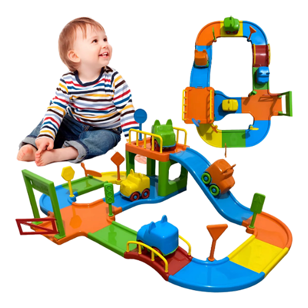 Pista de Carrinho infantil Pista Baby animal Divplast
