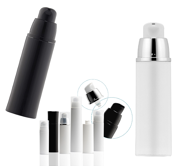 Frasco Airless Vip cilíndrico