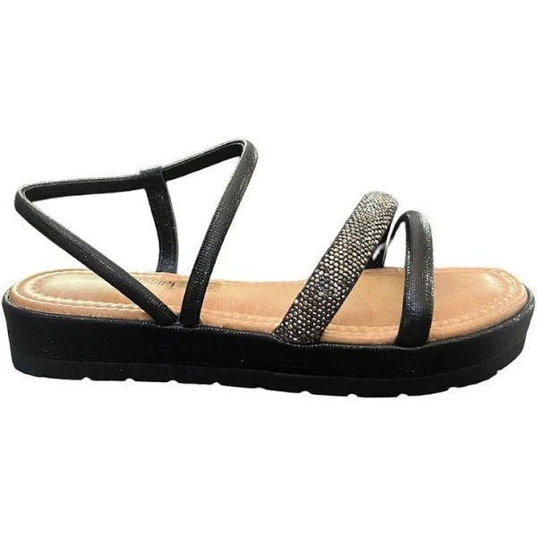 SANDALIA MISSISSIPI VITERBO MB812 PRETO