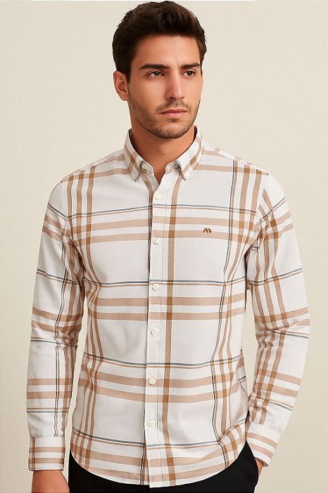 CAMISA  MX72 REF24565 ML XADREZ