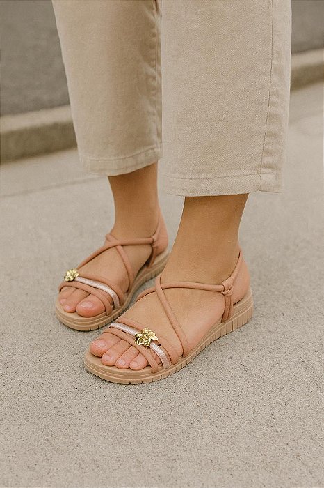 SANDALIA CAMPESI REFCE241 TAN/ROSE