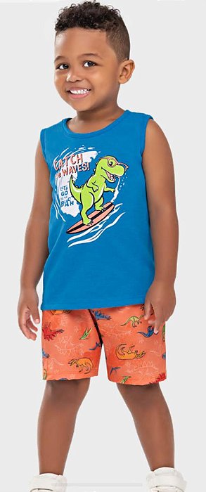 CONJUNTO LECIMAR REGATA COM BERMUDA 1403257